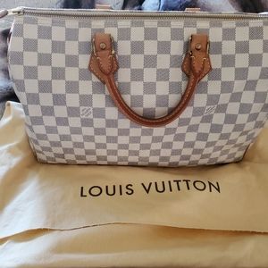 Louis Vuitton speedy 35 white